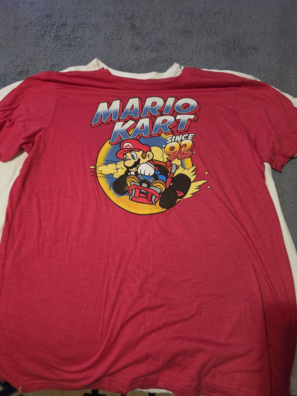 Red Mario Kart Graphic Tee